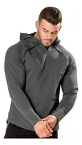 Comprar Sudadera Para Hombre Con Cierre Y Gorro Moda Slim Fit Hoodie