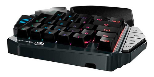 Teclado GameSir Z1 Mecânico RGB para PC Mobile FPS Bluetooth 2.4GHz Anti-Ghosting