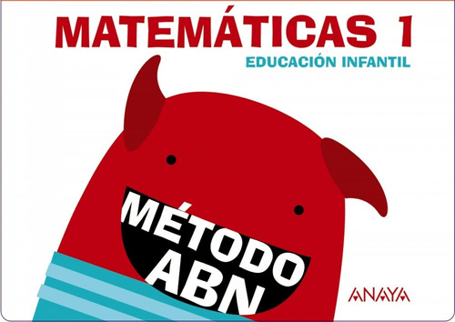 Libro Cuaderno Matemáticas 1 *abn* 3 Años - Vv.aa.