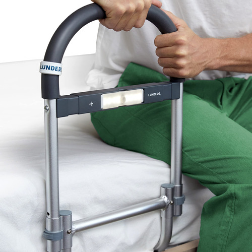 Lunderg Rieles De Cama Para Seguridad De Adultos Mayores, Co