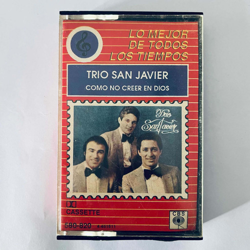 Trío San Javier - Como No Creer En Dios Cassette Nuevo