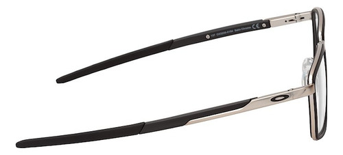 Armazón Anteojo Marco Oakley Spindle Metal Ox3235-52 Negro Mate - Gun