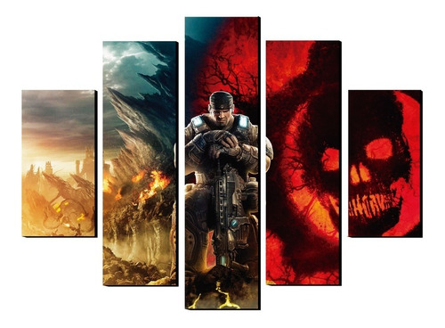 Cuadro Decorativo Gears Of War Marcus Fenix