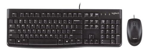 Logitech Mk120 Combo De Escritorio Del Mouse Del Teclado Usb