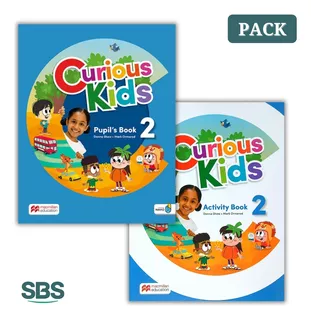 Curious Kids 2 - Pupil's Book + Activity Book - 2 Libros