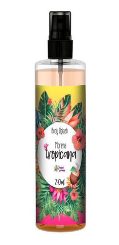 Body Splash Corporal 240ml Aroma Perfumado Morena Tropicana