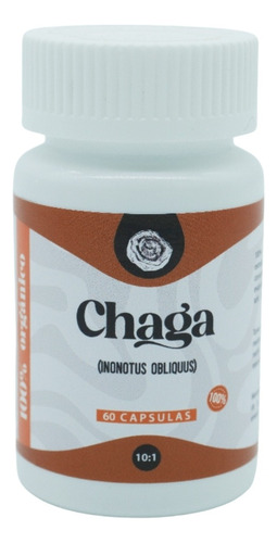 Hongo Chaga 600mg - 60 Capsulas Extracto 10:1