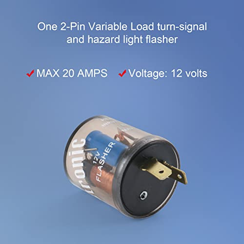 Relé De Destellador Led Electrónico De 2 Pines 12v, R...