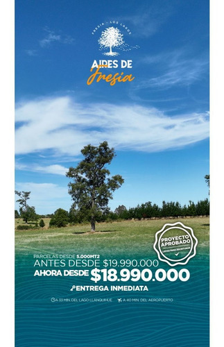 Imagen 6 de 15 de Aires De Fresia, Region De Los Lagos Parcelas 5000 M2
