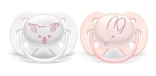 Imagen 1 de 3 de Chupete Ultra Soft Deco Philips Avent Scf222/04 0-6 Meses