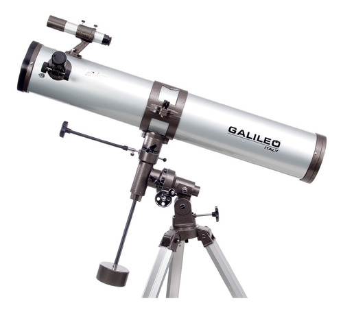 Telescopio Galileo Reflector 900x76 Ecuatorial Aumento 675x