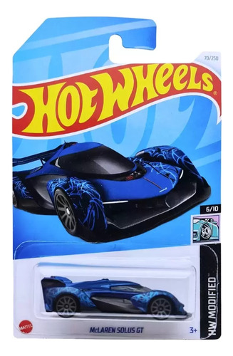 Hot Wheels Mclaren Solus Gt Azul 2024