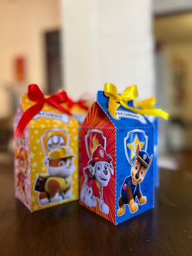 Cajitas Sorpresitas Milk Box Paw Patrol X 10 Uni