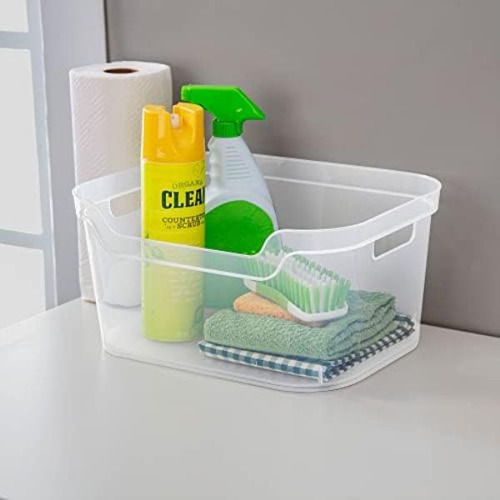 Sterilite Contenedor De Almacenamiento Frontal Con Cuchara A