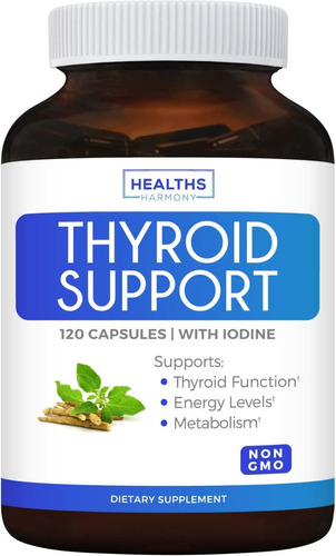 Suplemento Tiroides - Healths Harmony - Made Usa -