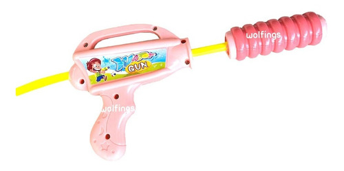 Imagen 7 de 7 de Pistola De Agua Con Tanque Mochila Abeja Pinguino Vaquita