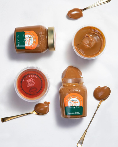 Kit 6 Doce De Leite Pastoso Aviação Vidro