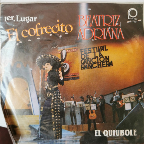 Disco 45 Rpm:beatriz Adriana- El Cofrecito