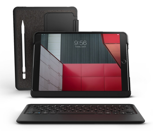 Funda Con Teclado Zagg Nomad Book Para Tablets 10.5''