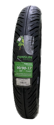 Llanta Timsun 90-90-17 Tl Sellomatic Sport Touring Ts627