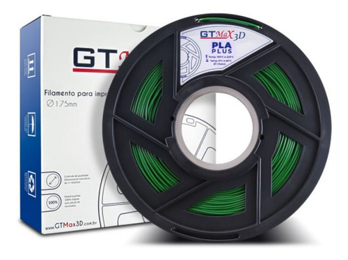 Filamento Pla Plus Verde - 1.75mm - 1kg