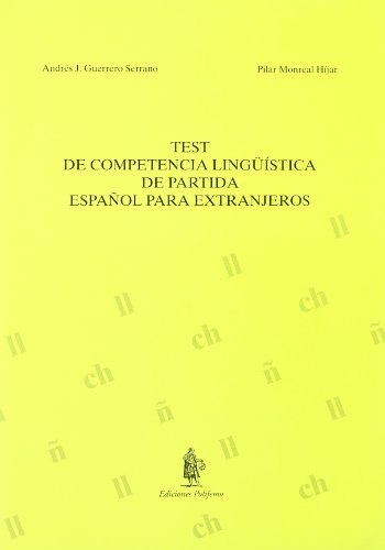 Libro Test Competencia Linguistica De Guerrero Monreal Polif