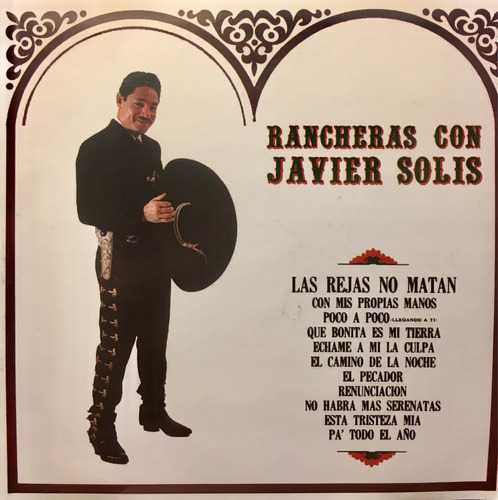 Cd Javier Solis Rancheras - Las Rejas No Matan