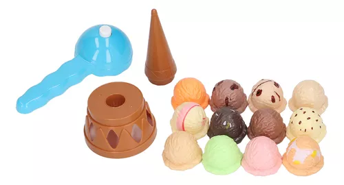 Ice Cream Cone Pretend Game Balancing Learning Play Food