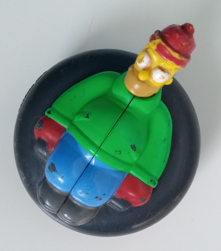 Muñeco Homero Simpson En La Nieve (Usado)