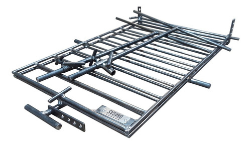 Imagen 4 de 10 de Parrilla Portátil Fogon Pinche Asador Libro Medium - Brasas®