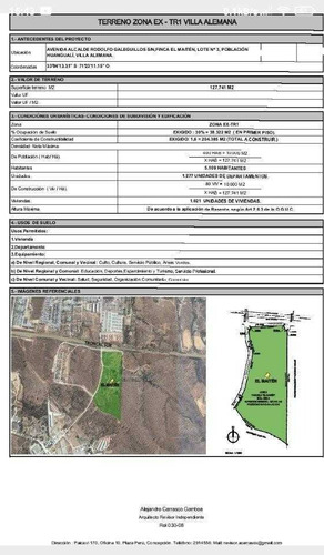 Imagen 8 de 9 de 12,7 Há Villa Alemana Para Proyecto Inmobiliario