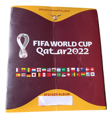 Álbum De Figus Copa Mundial De Qatar 2022,con Faltantes 