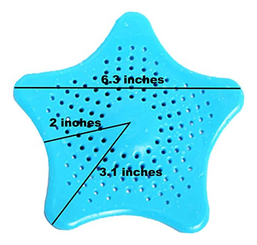 Cabide De Cabelo Em Forma De Estrela Marinha Color Aleator