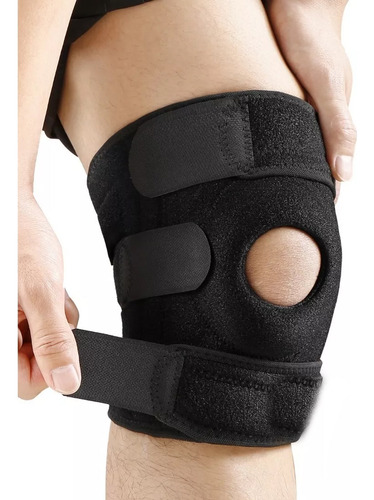 Rodillera Con Elástico Ajustable Para Recuperación De Lesion