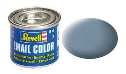 Revell Email Color 57 Gris Mate 14 Ml Enamel Paint La Plata 