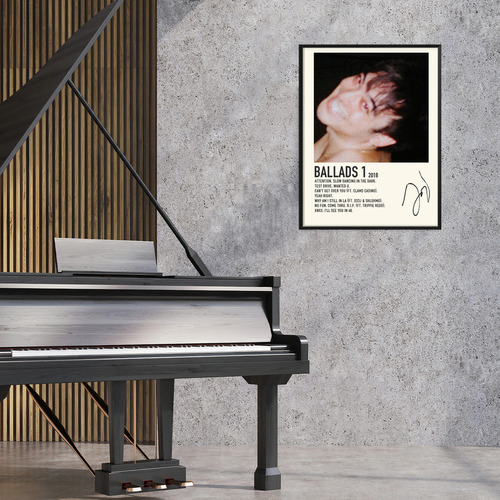 Cuadro Joji Album Music Tracklist Exitos Ballads 1
