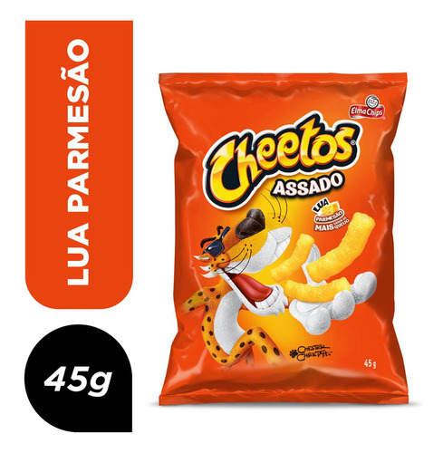Salgadinho De Milho Lua Queijo Elma Chips Cheetos Pacote 45g