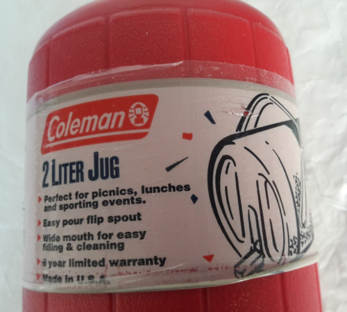 Termo (cooler) Coleman Polylite 2l Jug, Usa, Impecable