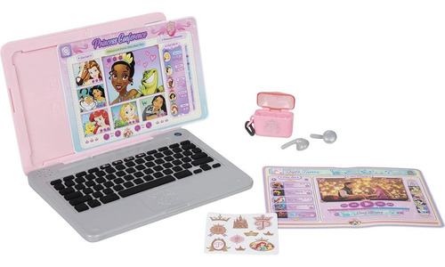 Laptop De Juego Disney Princesa Con Sonidos Y Música