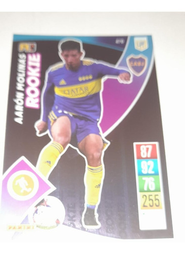 Carta Adrenalyn 2022 Rookie Molinas Boca Juniors