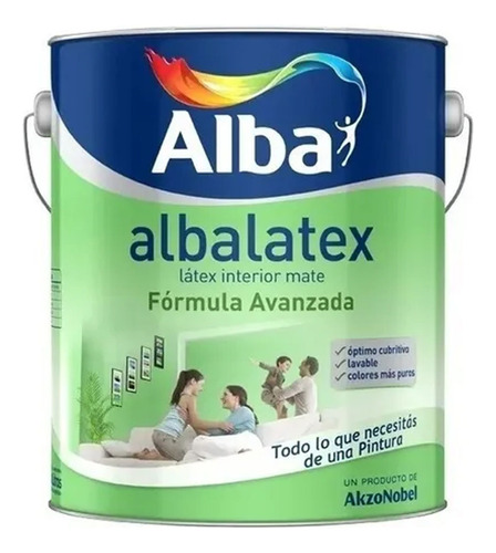 Pintura Latex Albalatex Mate 20 Litros Alba Mm