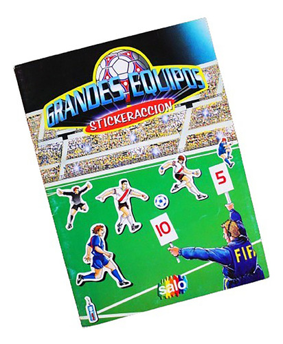 ¬¬ Álbum Stickeracción Grandes Equipos Salo 1998 Pegar Zp