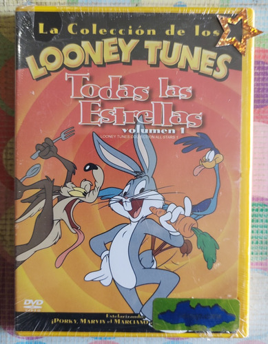 Looney Tunes Todas Las Estrellas Volumen 1 Dvd Warner Bros