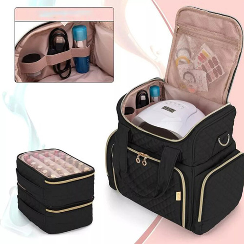 Caja De Almacenamiento De Manicura Profesional Para Manicuri
