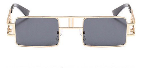 Gafas De Sol Rectangulares Steampunk Uv400 De Moda
