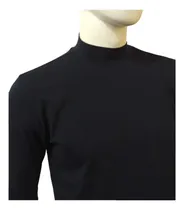 Comprar Franelas Slim Fit Cuello Alto Hombre 100% Algodon Peruano.!!