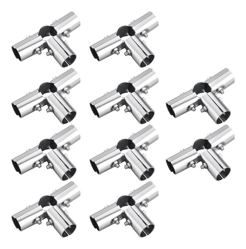 Conector De Tubo De Acero Inoxidable De 10 Cinco Conectores