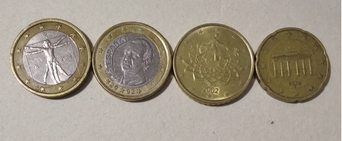 Moneda De De Euros Del Años 2002. Distintos Países 2.70 Euro