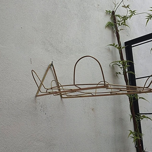 Suporte Pendurar Vaso De Planta Parede Margarida Prato Médio