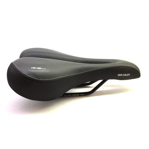 Asiento Bicicleta Van Halen 601 Gel Prostatico Cuero Foam